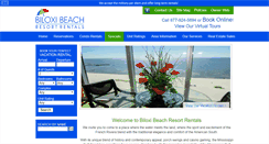 Desktop Screenshot of biloxibeachcondorentals.com